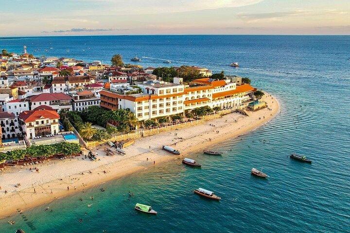 Stone Town Tour; Secret Garden Restaurant; Jozani Forest; The Rock Restaurant