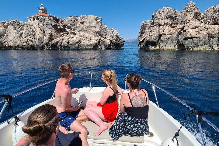 Private Elaphite Islands Speedboat Tour from Dubrovnik