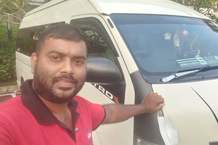 Rent Van (Mini Bus) with Driver in Sri Lanka
