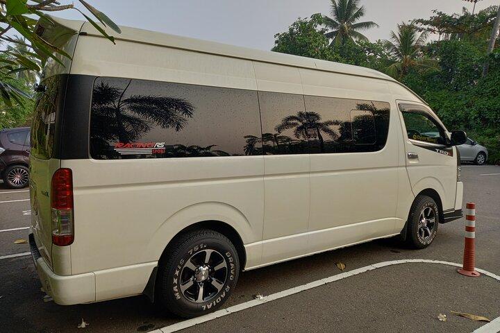 Rent Van (Mini Bus) with Driver in Sri Lanka