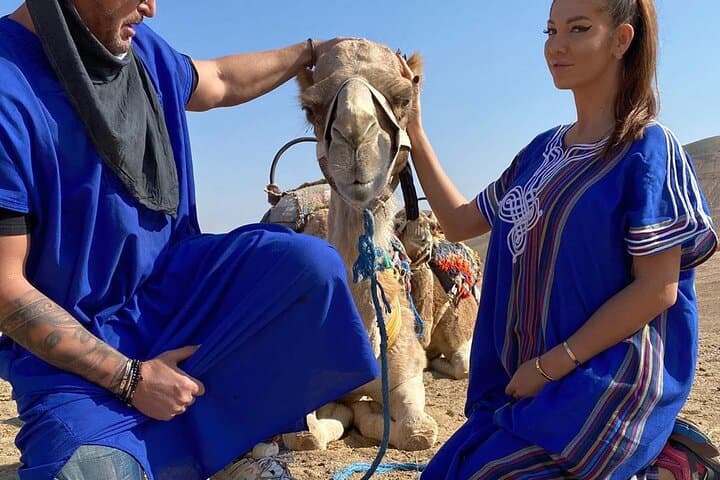 Overnight in Marrakech Desert Camp Camel Trekking All inclusive
