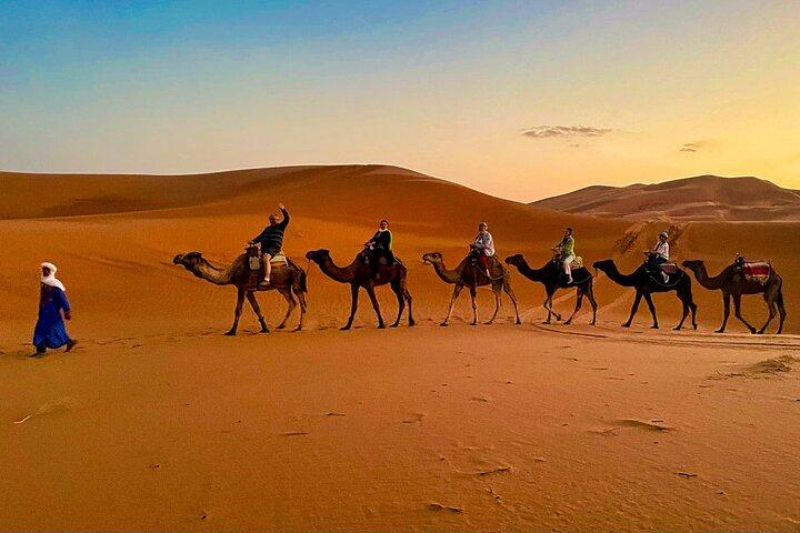 From Marrakech:3 Days Desert Tour to Erg Chebbi of Merzouga