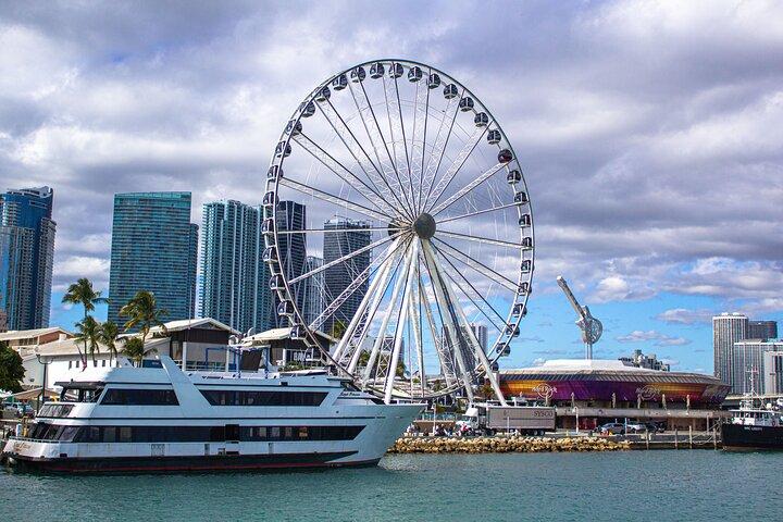 Ultimate Miami Boat Tour : Mansions & Skyline w/ Optional Pickup