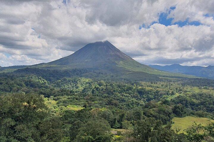 Arenal volcano- rainforest - Hanging bridges-waterfall-hotsprings