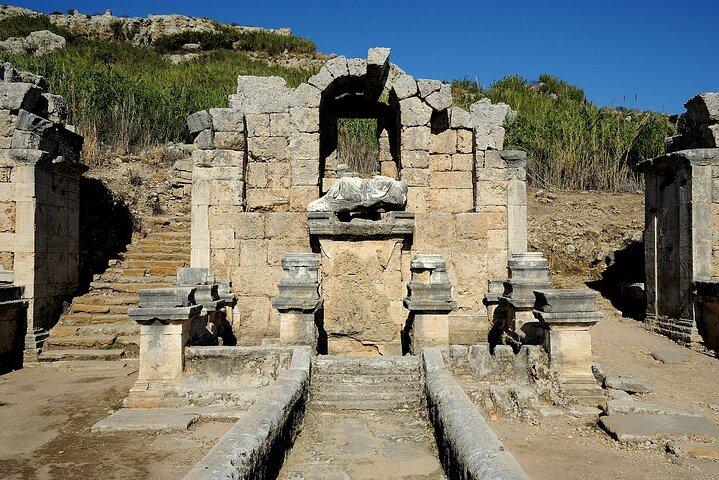 Perge Aspendos Side the Historical sites of Antalya