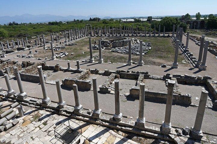 Perge Aspendos Side the Historical sites of Antalya