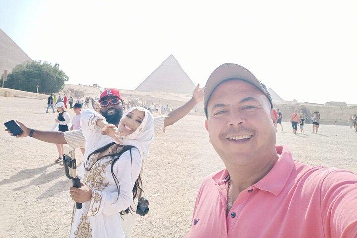 Private tour Giza pyramids ,Cairo museum ,sphinx ,camel ride and lunch