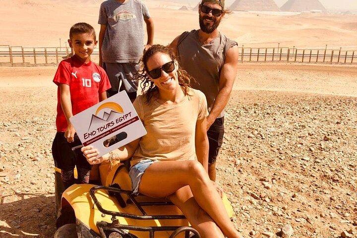 Quad Bike At Giza Pyramids Desert (ATV)