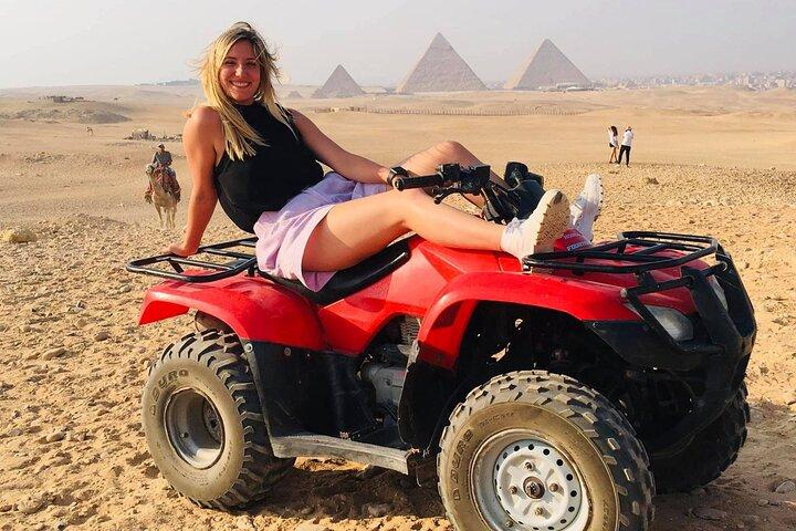 Quad Bike At Giza Pyramids Desert (ATV)