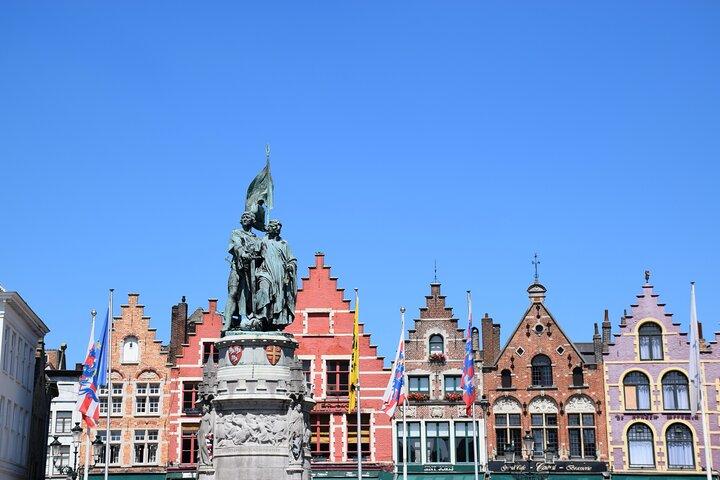 Tour from Brussels Bruges and Ghent by Train and Boat Tour
