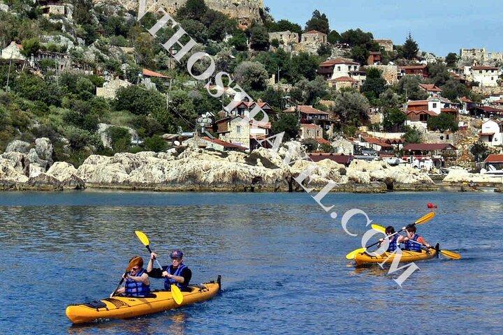 Sea Kayaking Over The Sunken City Of Kekova