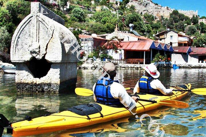 Sea Kayaking Over The Sunken City Of Kekova