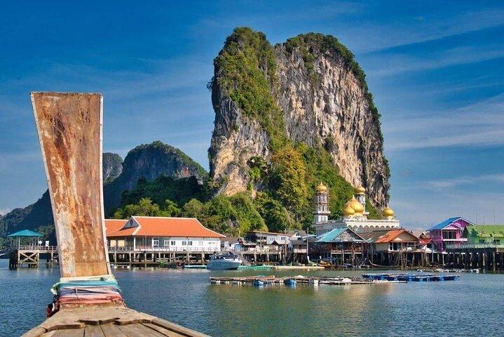 Private James Bond Island Canoeing Long-tail Boat Tour w/ Lunch