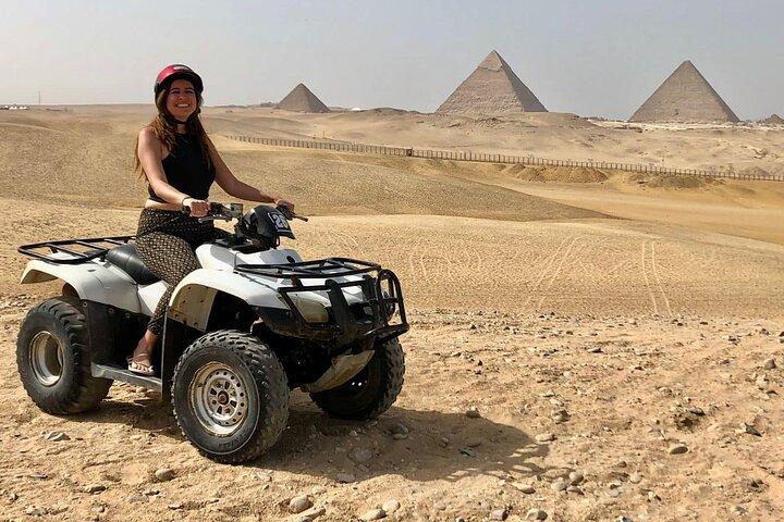 Private Safari Quad Bike & Camel Ride Giza pyramids &lunch