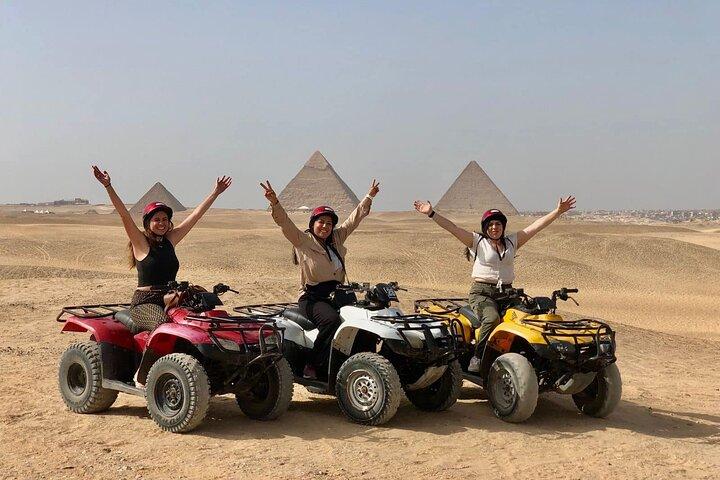 Quad Bike, Lunch & Camel Ride Private Tours from Cairo Giza Hotel