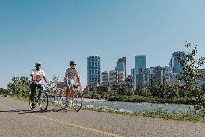 Calgary City Highlights 3 Hour Bike Tour, E-Bike Upgrade Avail.
