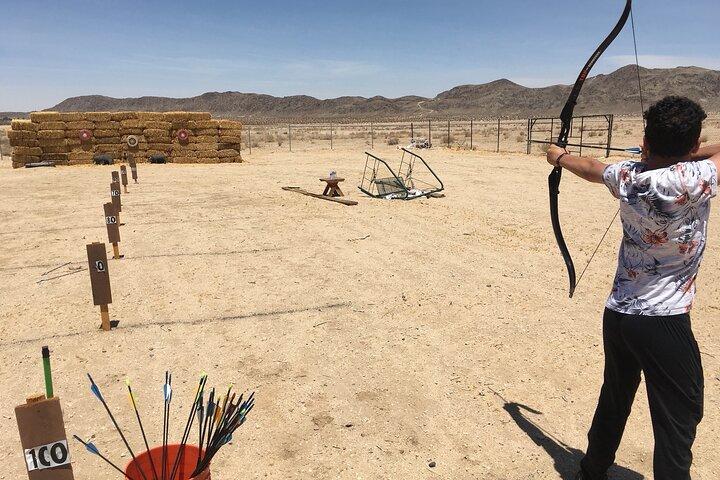 Private 1-Hour Archery Session Near Joshua Tree National Park