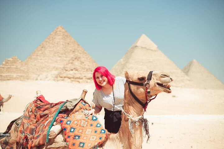 Day Tour Giza Pyramids by Camel In Egypt