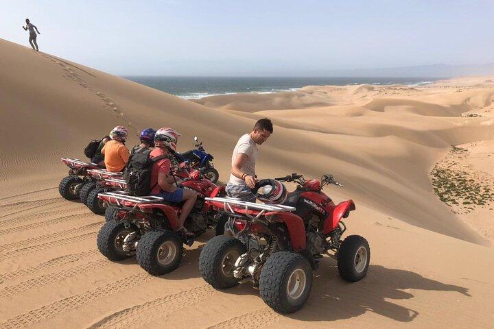 Agadir Quad Biking Adventure in Desert & Beach with Tea Break