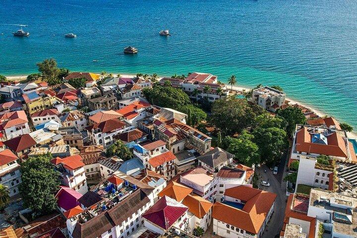 Stone Town Tour; Secret Garden Restaurant; Jozani Forest; The Rock Restaurant