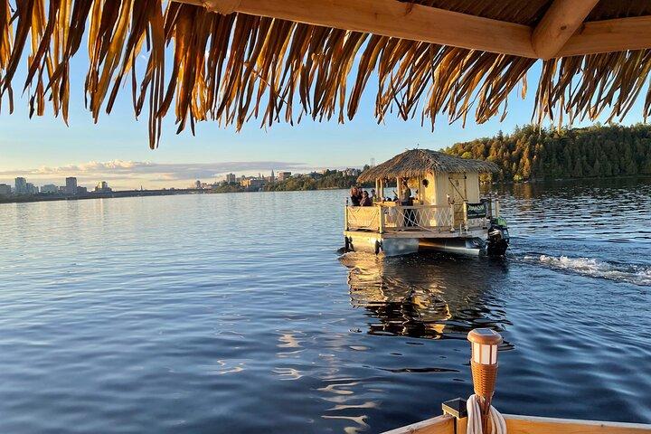 Moana Floating Tiki Bar on the Ottawa River