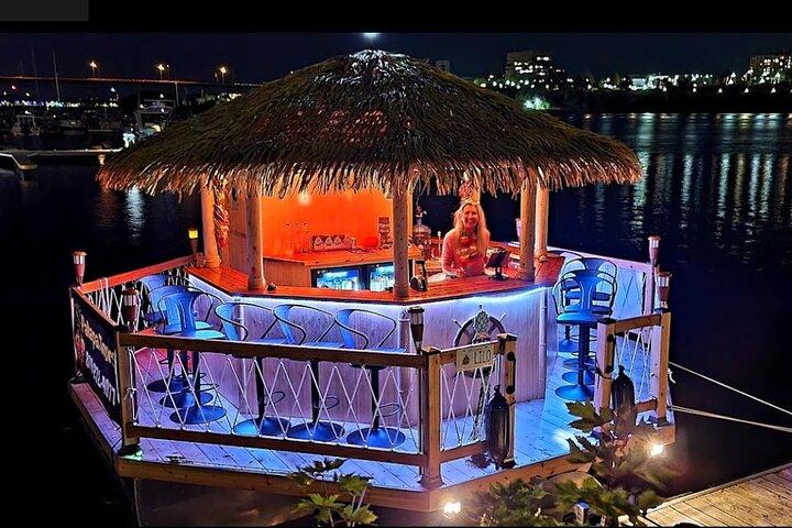 Moana Floating Tiki Bar on the Ottawa River