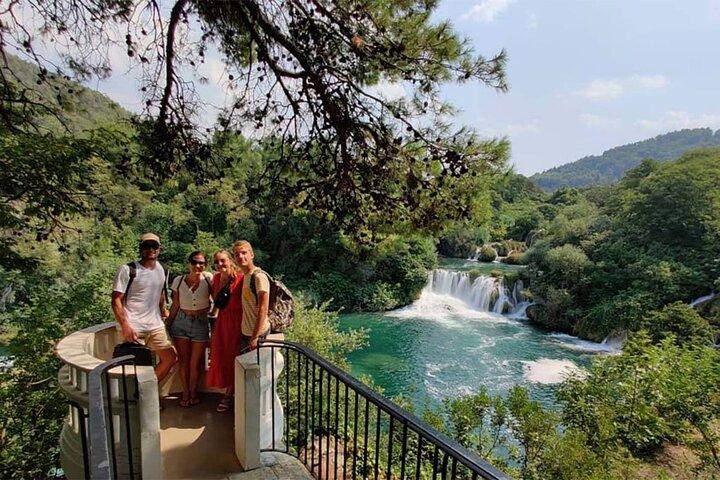 Krka Waterfalls MORNING Tour with Boat and Swimming in Skradin