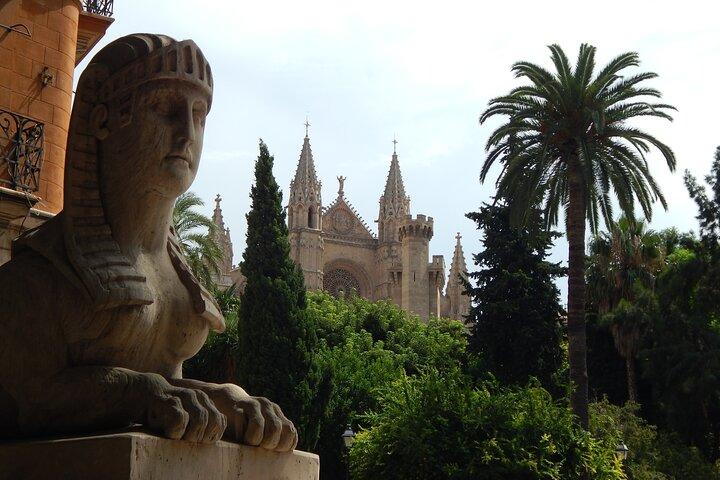 Palma Old Town & The Cathedral of Mallorca with Mallorcan pastry