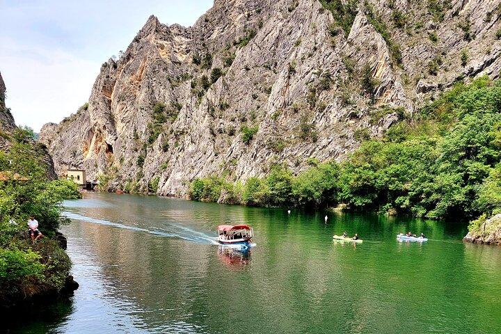 Skopje: Matka Canyon, Millennium Cross & Traditional Village Tour