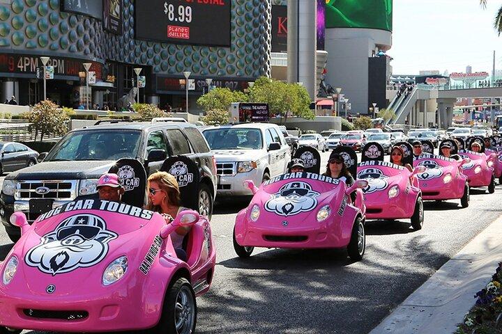 Las Vegas Strip and Downtown Scooter with Souvenir T-shirt & Food Tour