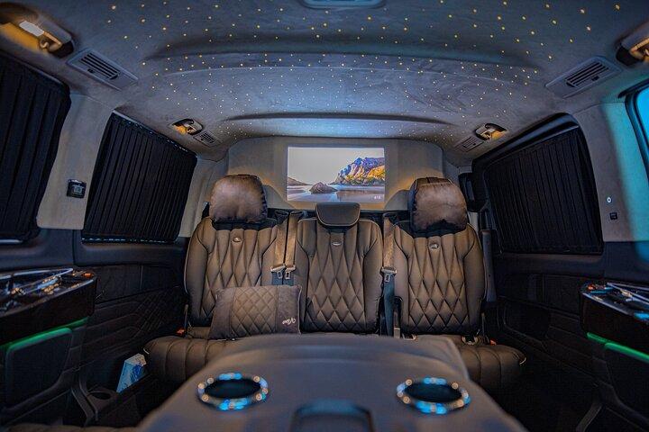 Dubai Private Transfer in VAN Falcon Edition