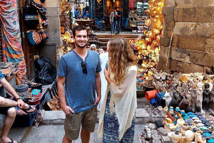 Private Shopping Customizable Tour from Cairo and Giza with lunch