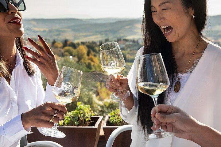 Wine tasting in San Gimignano