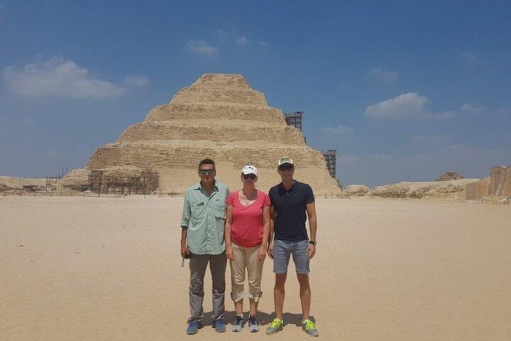 Pyramids Day visit Giza Pyramids with Sphinx, Saqqara pyramid, Dahshur pyramids