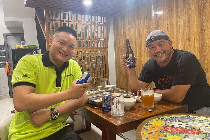 Saigon Night Craft Beer and Street Food By Scooter and motorbike