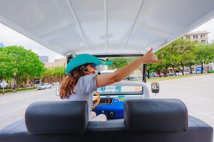 Dallas and JFK Cruizer or Open Air Van Tour