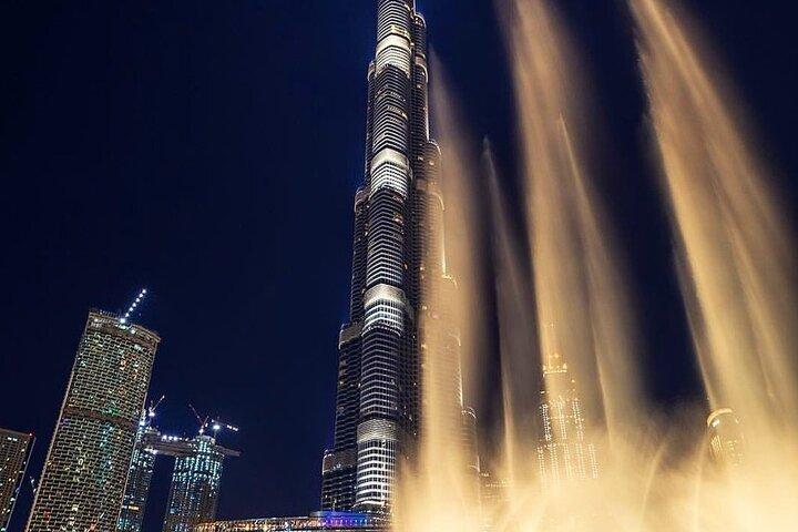 Burj Khalifa 124th Top Floor Ticket Evening PVT Transfer