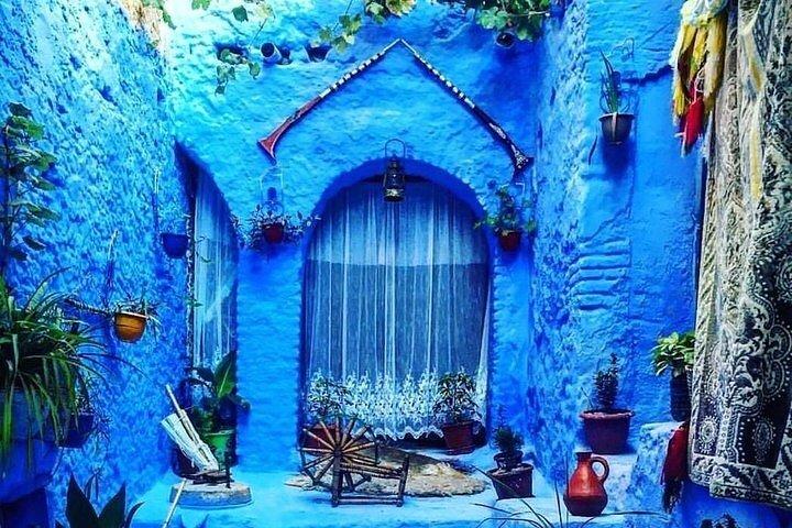 Full Day Tour The Blue City , CHEFCHAOUEN on small-group