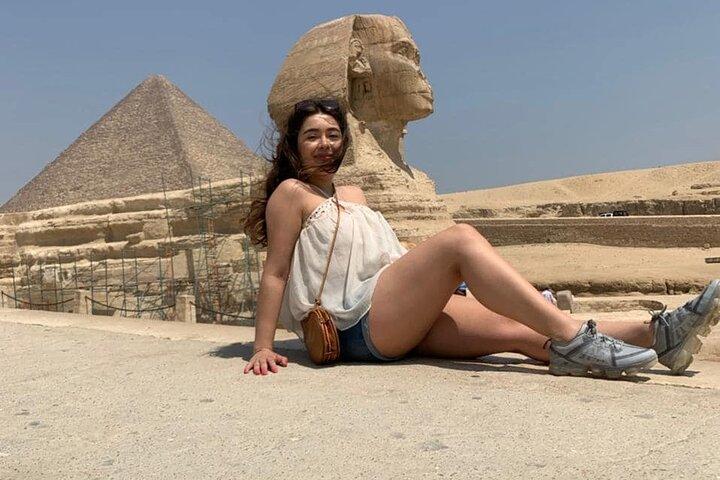Private Half Day Tour Giza Pyramids ,Sphinx with Camel Ride