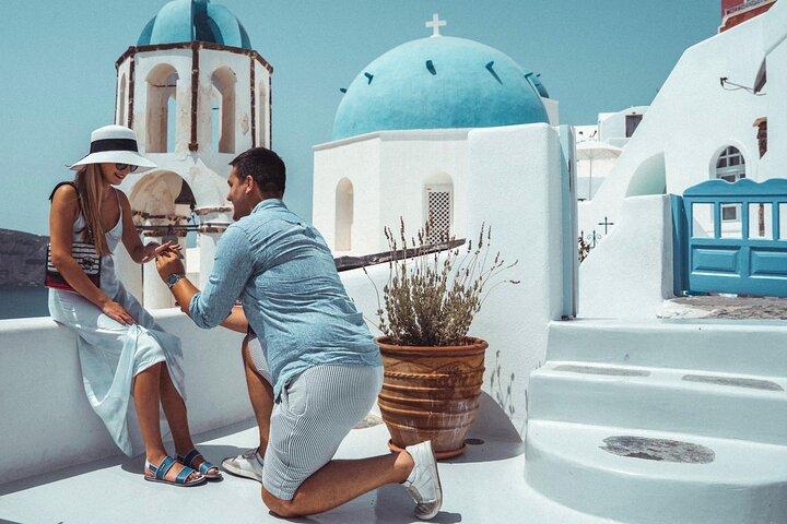 Proposal Photoshoot Santorini