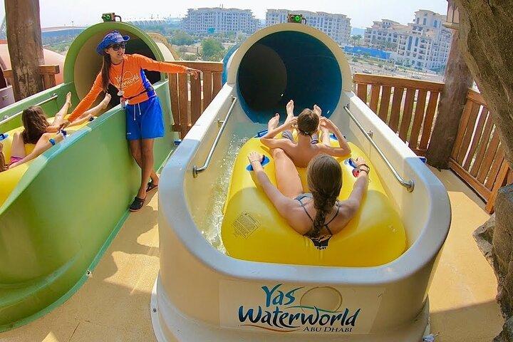 2 Days 2 Park- Ferrari World +Yas Waterworld Or Warner Bros World Combo Tickets
