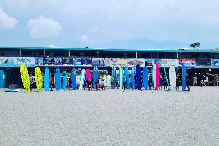One Hour Surf Lesson with Experienced Instructor in Cocoa Beach