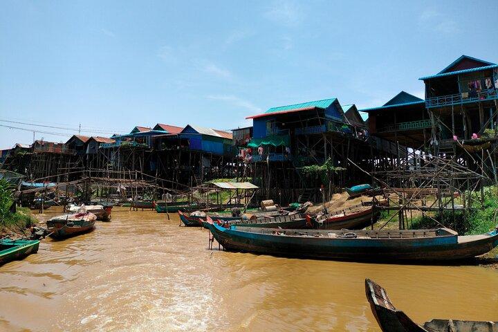 A Day Private Kompong Khleang Floating Village Tour & Tonle Sap
