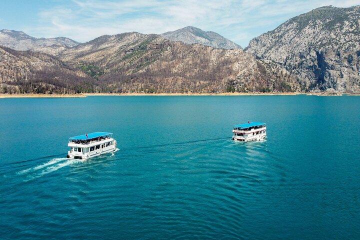 City of Side: Electric Catamaran Cruise & Lunch & Waterfall
