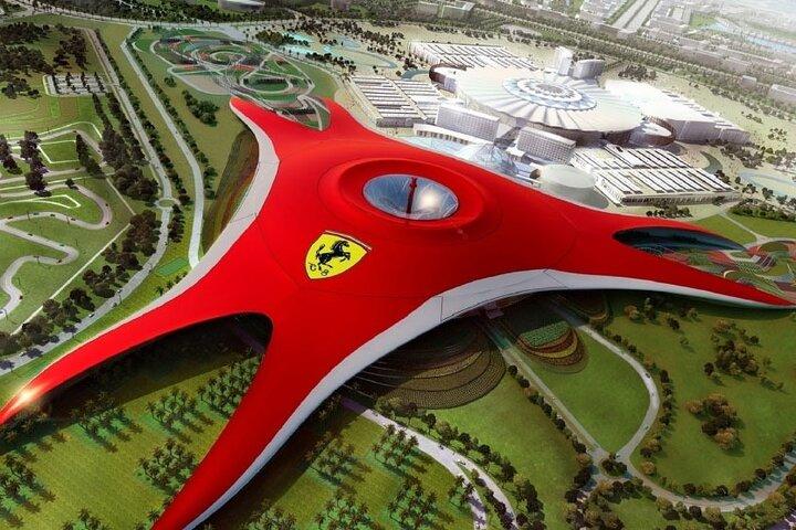 Ferrari Theme Park Abu Dhabi With Pickup & Drop Off