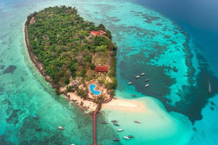 Prison Island; Kuza Cave; Paje Beach; Blue Lagoon; Starfish Adventure; The Rock