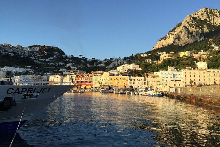 Full-Day Private Capri, Anacapri and Blue Grotto Tour from Naples