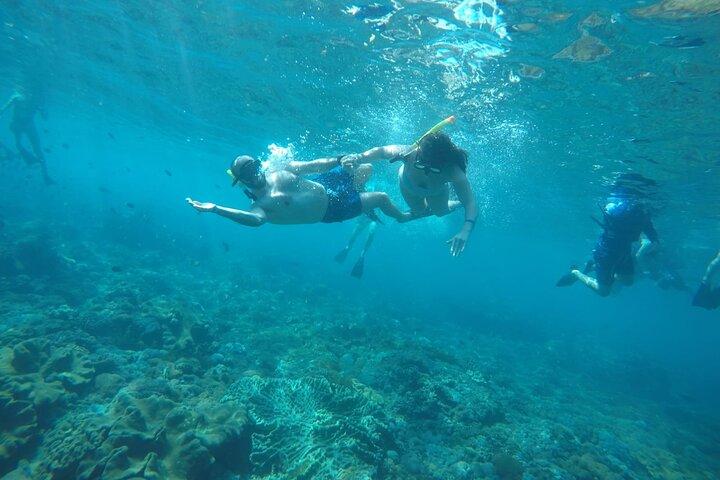 Manta Bay and Diamond Beach Private Snorkeling Tour with Lunch