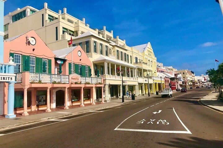 Crystal Caves, Hamilton Shopping and Beach Tour