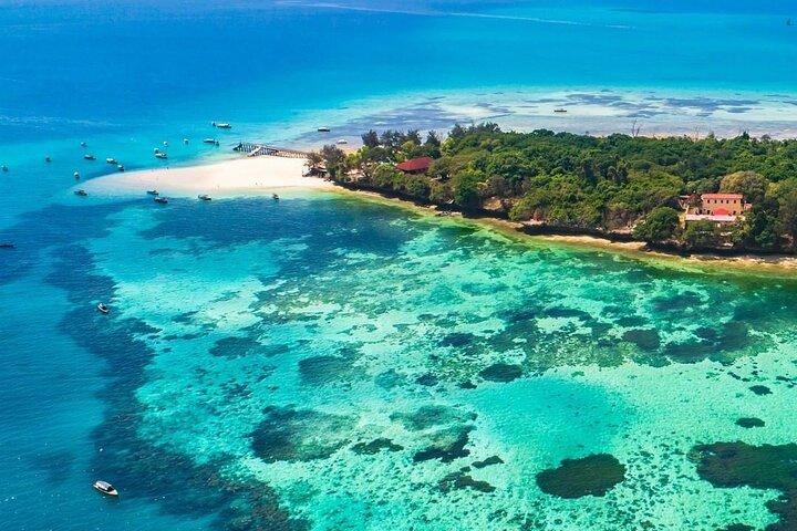 Prison Island; Kuza Cave; Paje Beach; Blue Lagoon; Starfish Adventure; The Rock